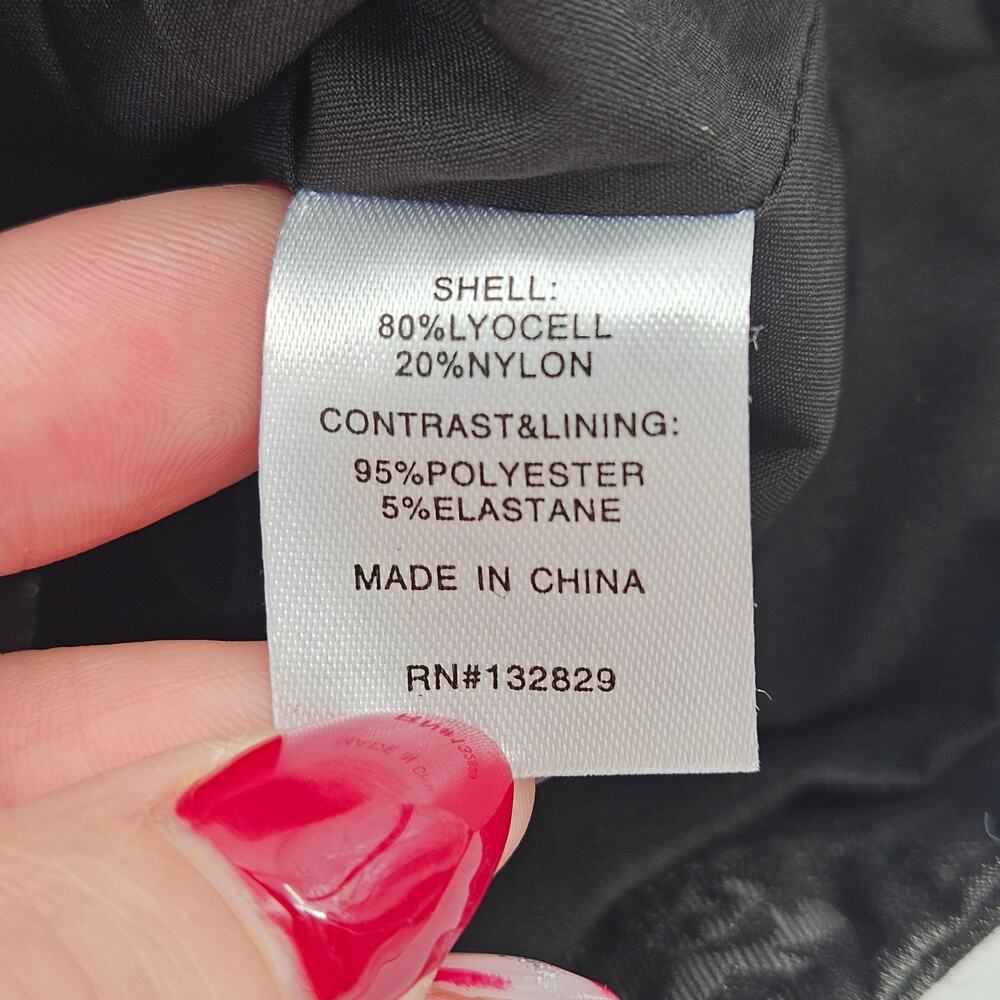 REVOLVE More to Come Celeste Corset Style Tie‎ Front Top in Black XS NEW - Picture 7 of 10